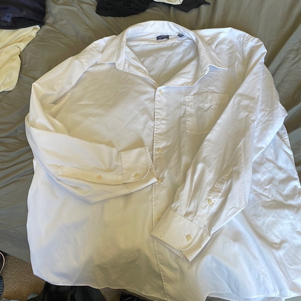 Mens Plain Button Up